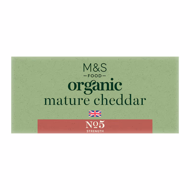 M&S Organic British Mature Cheddar