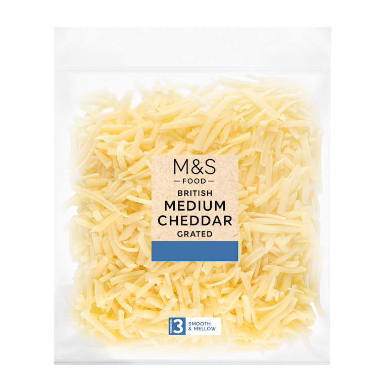 M&S British Grated Mature Cheddar
