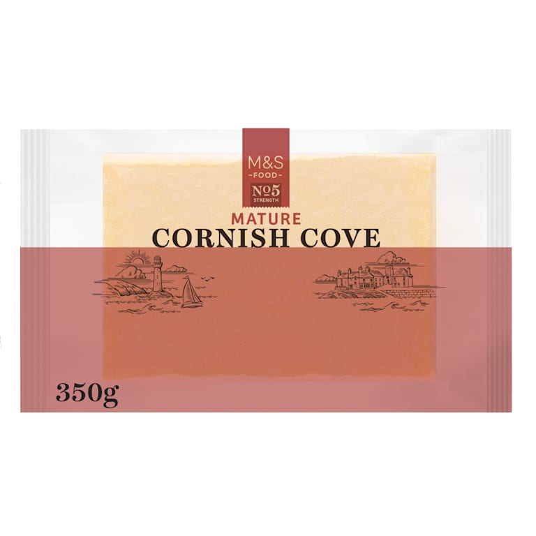 M&S Cornish Cove Mature Cheddar Cheese