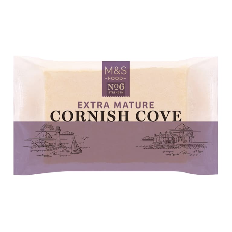 M&S Cornish Cove Extra Mature Cheddar Cheese