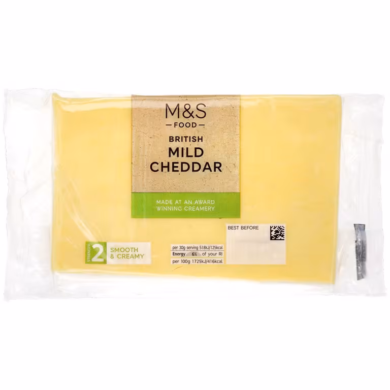 M&S British Mild Cheddar Cheese