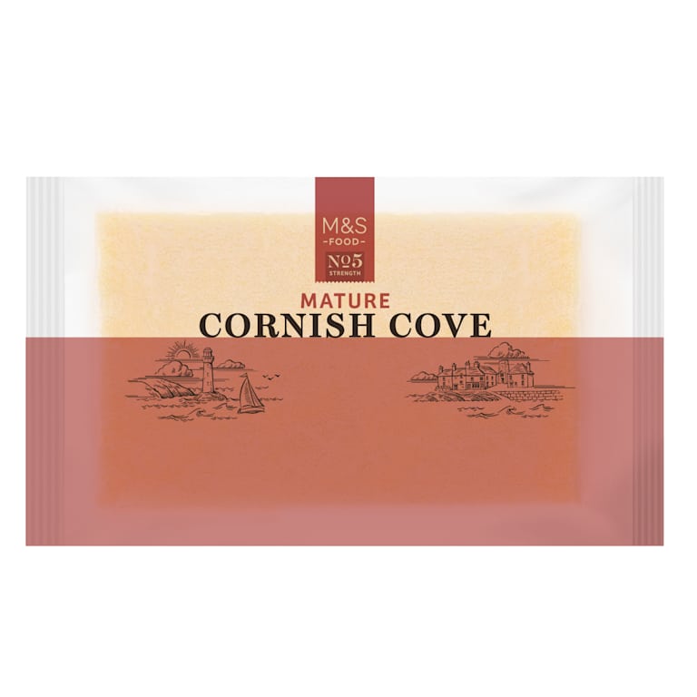 M&S Cornish Cove Mature Cheddar Cheese