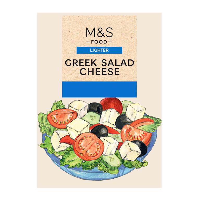 M&S Lighter Greek Salad Cheese