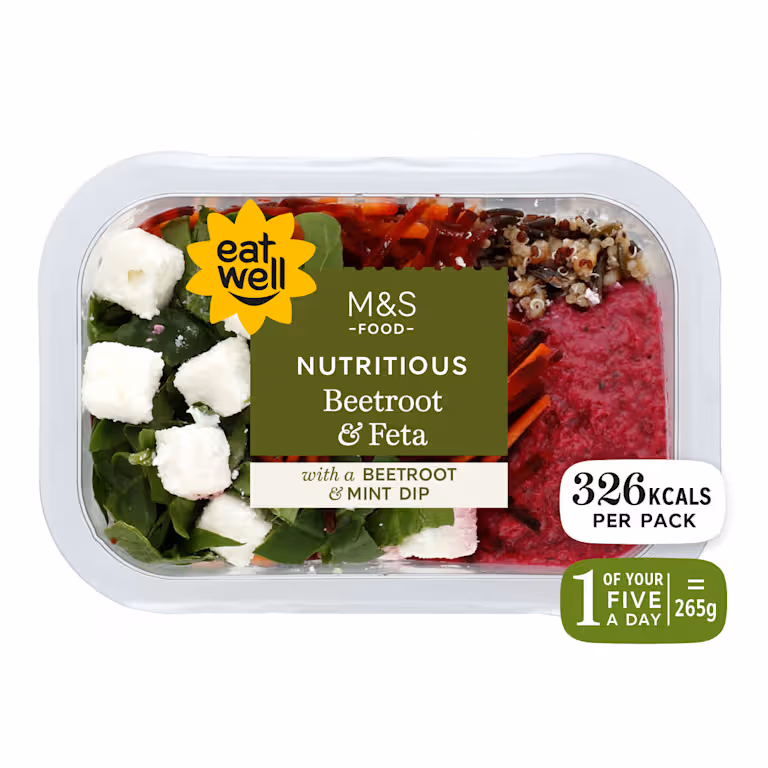 M&S Nutritious Beetroot & Feta Salad