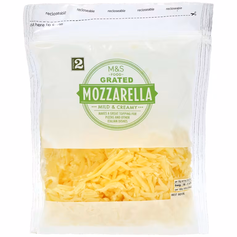 M&S Grated Mozzarella
