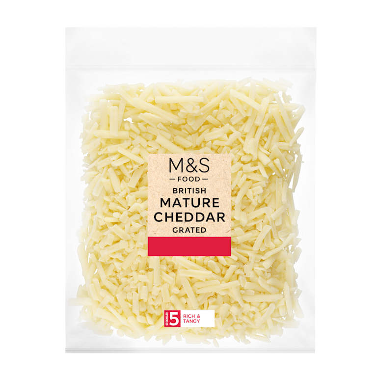 M&S Grated Mature British Cheddar