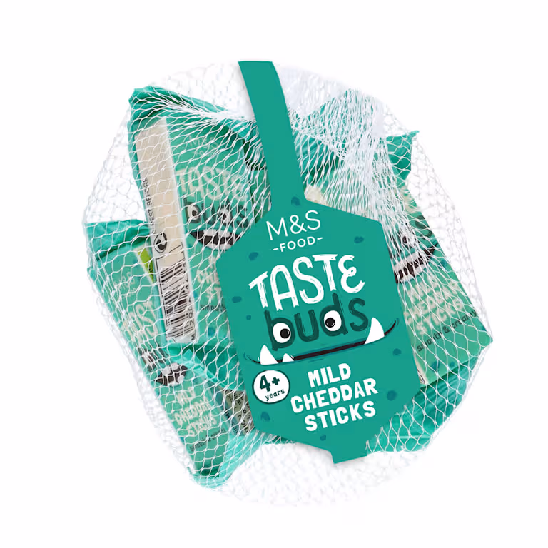 M&S Taste Buds Mild Cheddar Sticks