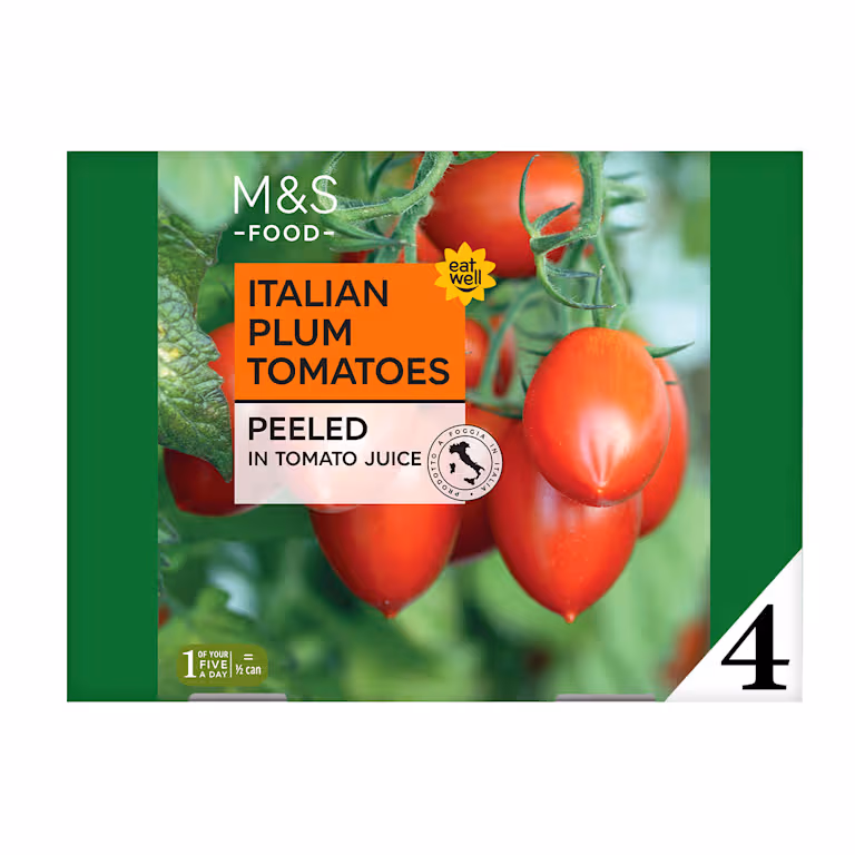 M&S Italian Plum Tomatoes