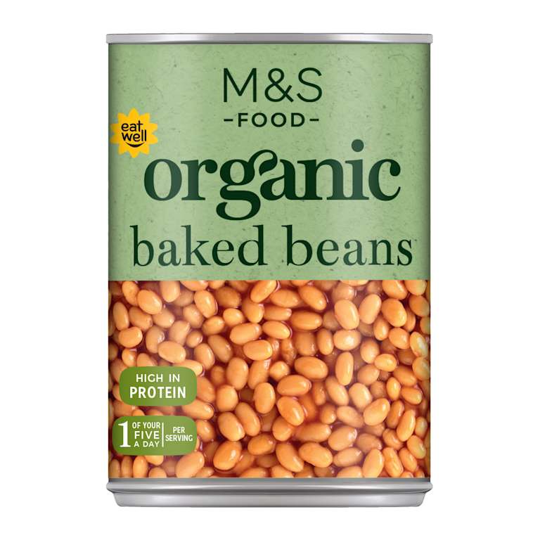 M&S Organic Baked Beans