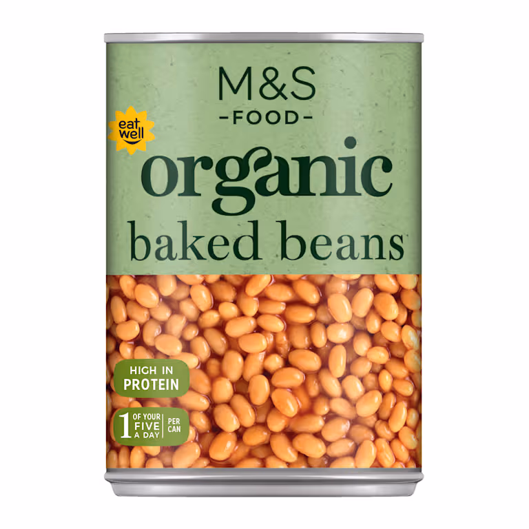 M&S Organic Baked Beans