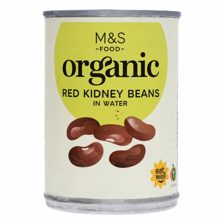 M&S Organic Red Kidney Beans in Water