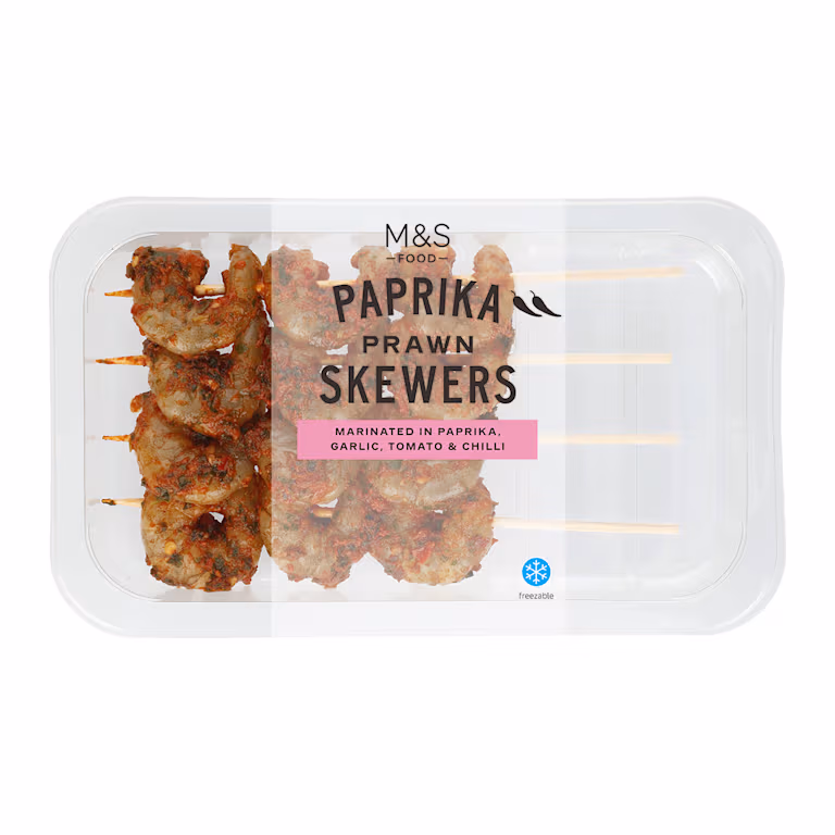 M&S King Prawn Skewers