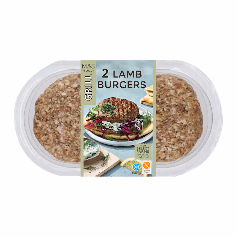 M&S British Lamb Burgers