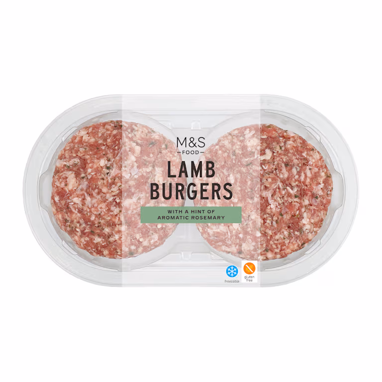 M&S British Lamb Burgers