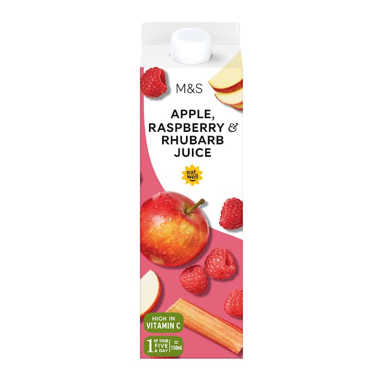 M&S Apple, Raspberry and Rhubarb Juice