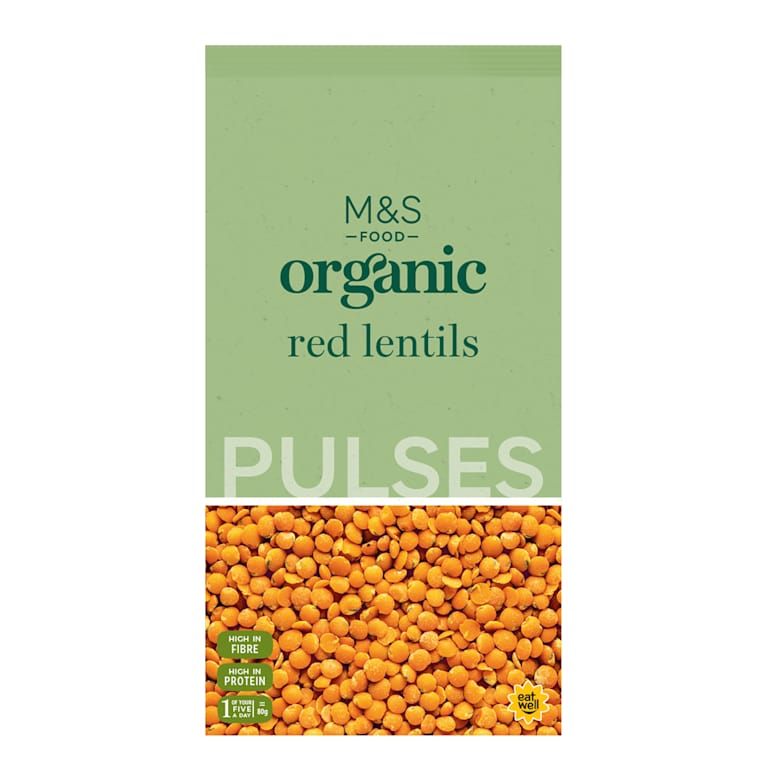 M&S Organic Red Lentils