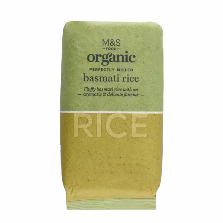 M&S Organic Basmati Rice