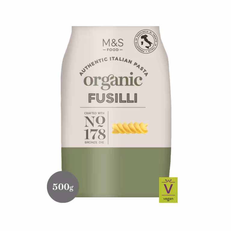 M&S Organic Italian Fusilli