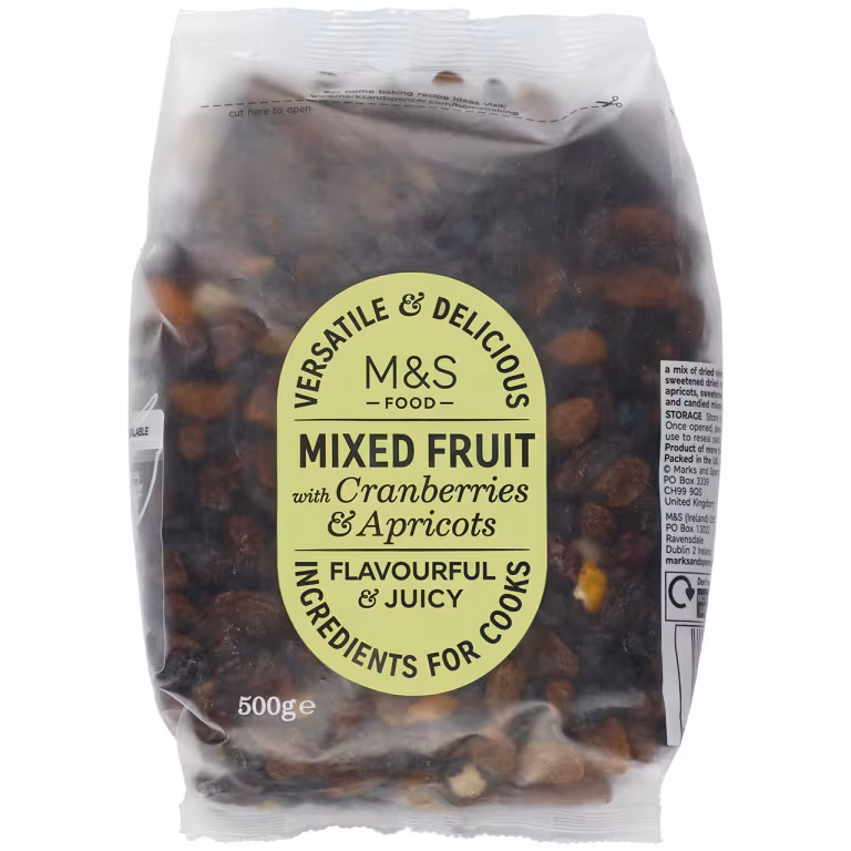 M&S Mixed Fruit with Cranberries and Apricots