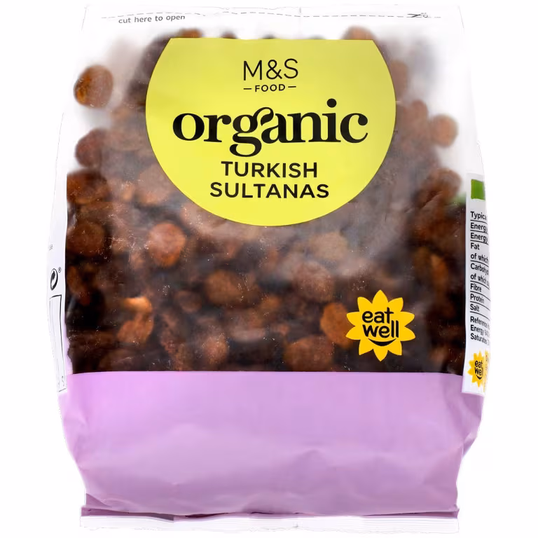 M&S Organic Sultanas