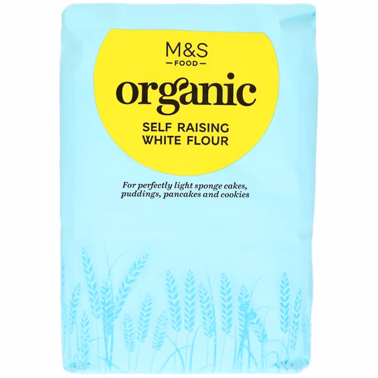 M&S Organic Self Raising White Flour