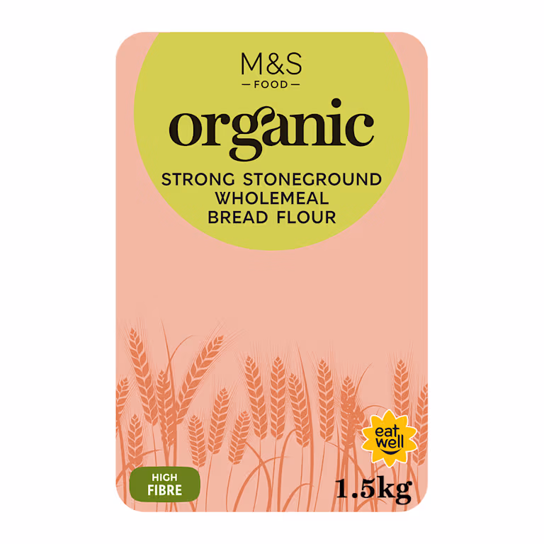 M&S Organic Strong Stoneground Wholemeal Bread Flour