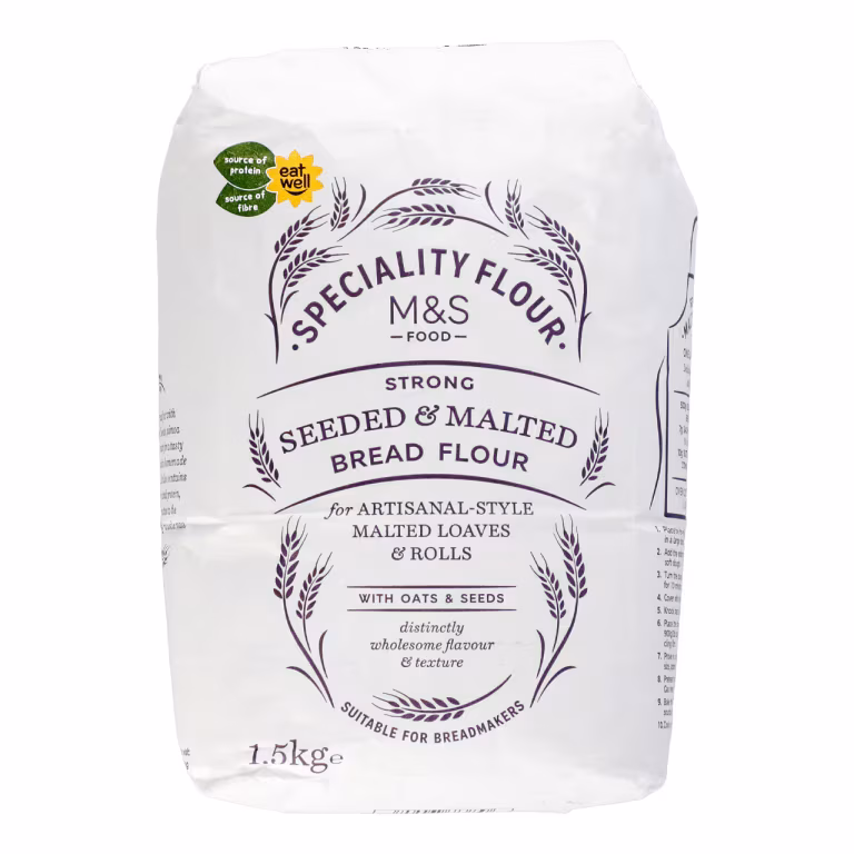 M&S Seeded and Malted Bread Flour