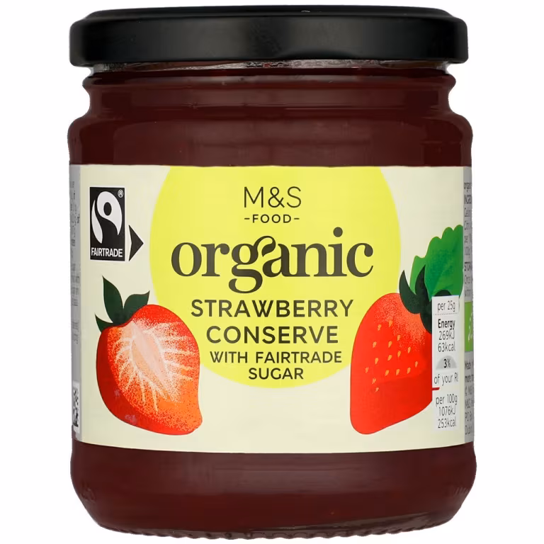 M&S Organic Strawberry Conserve