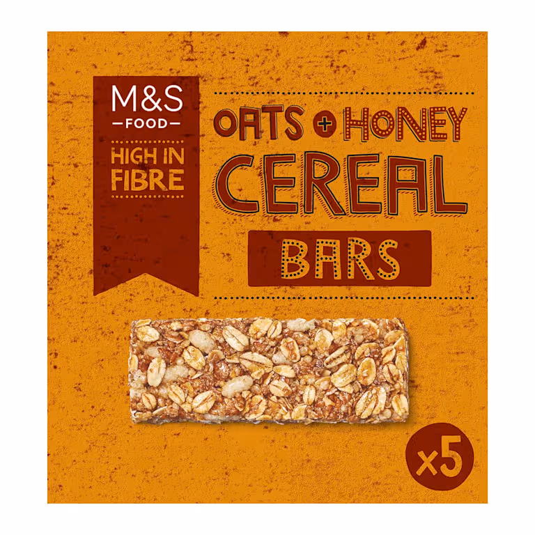 M&S Oats And Honey Cereal Bars
