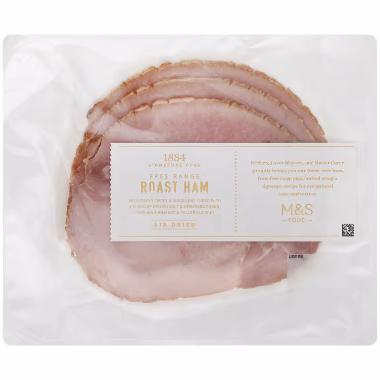 M&S Collections Signature Cure Free Range Roast Ham