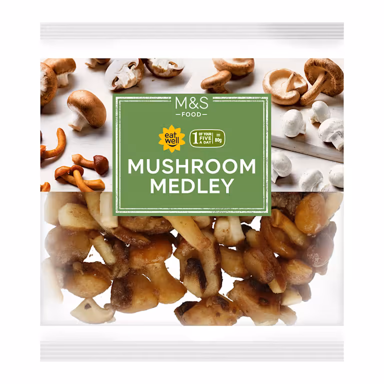 M&S Frozen Mushroom Medley