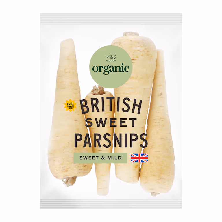 M&S Organic Parsnips