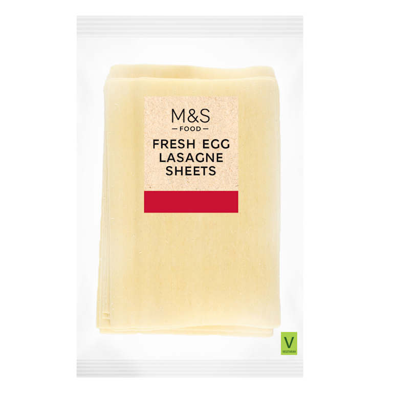 M&S Fresh Egg Lasagne Sheets