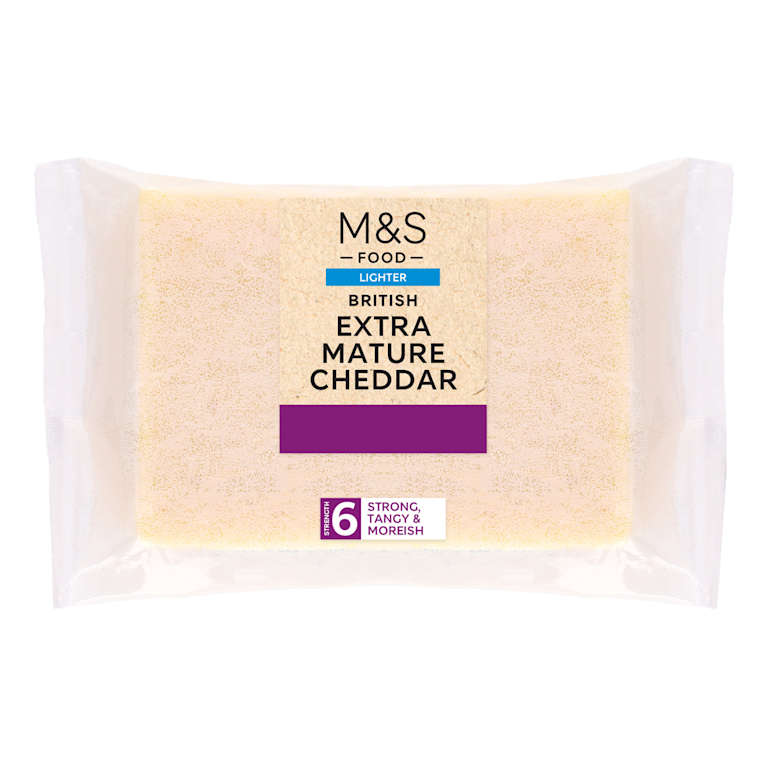 M&S Lighter British Extra Mature Cheddar