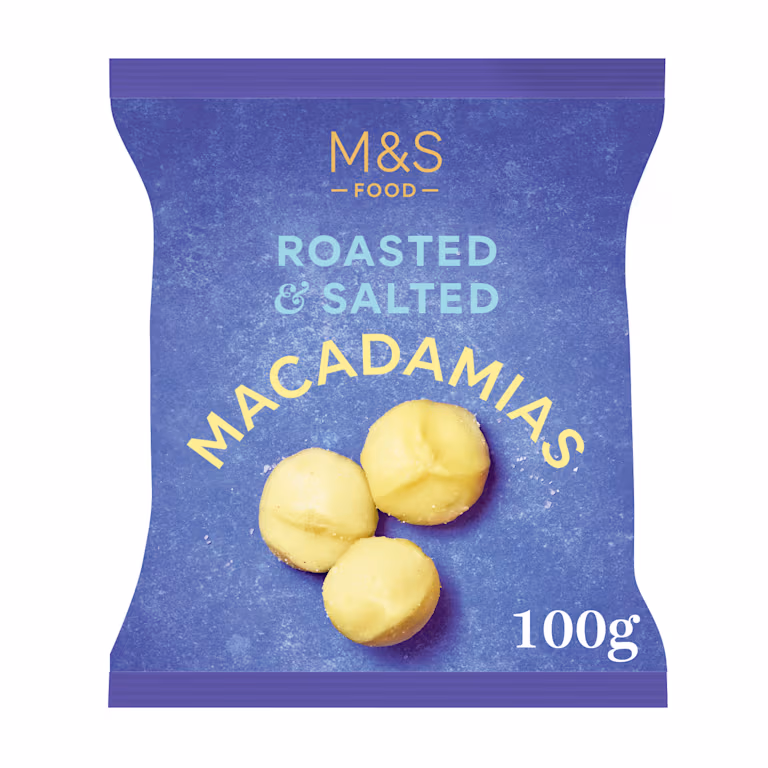 M&S Roasted and Salted Macadamia Nuts