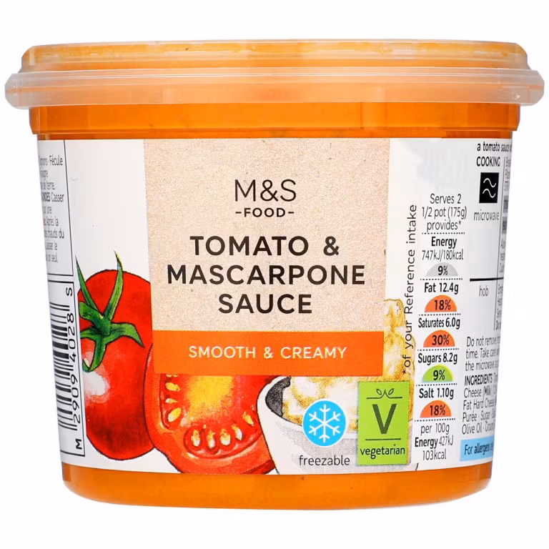 M&S Tomato and Mascarpone Sauce