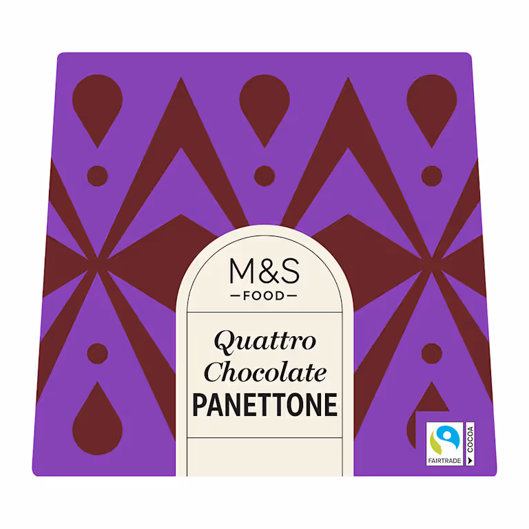 M&S Quattro Chocolate Panettone
