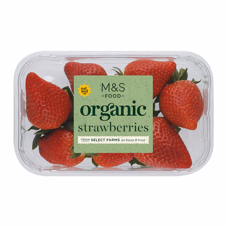 M&S Organic Strawberries