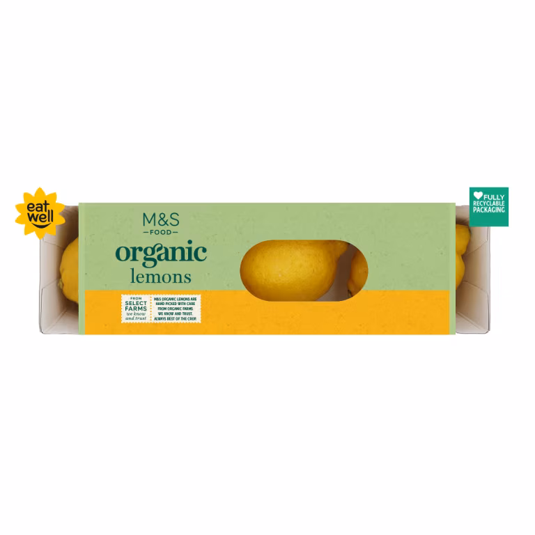M&S Organic Lemons