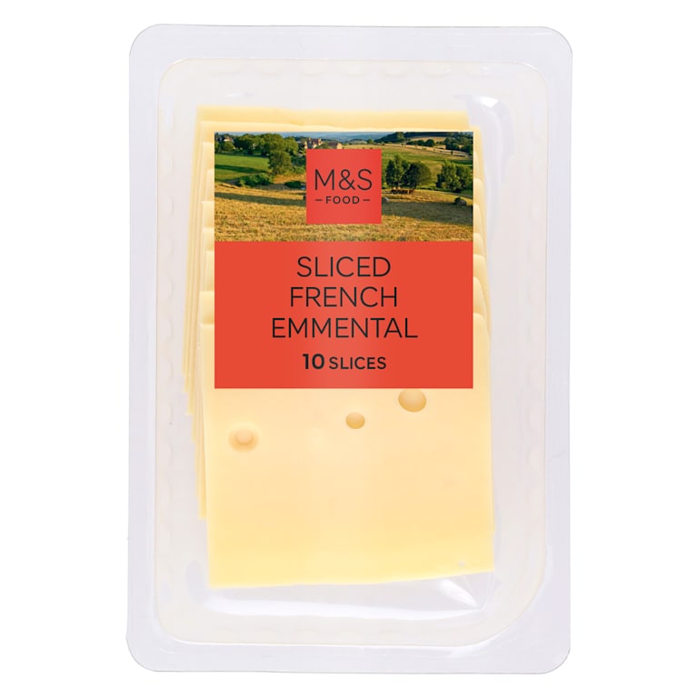 M&S Sliced French Emmental