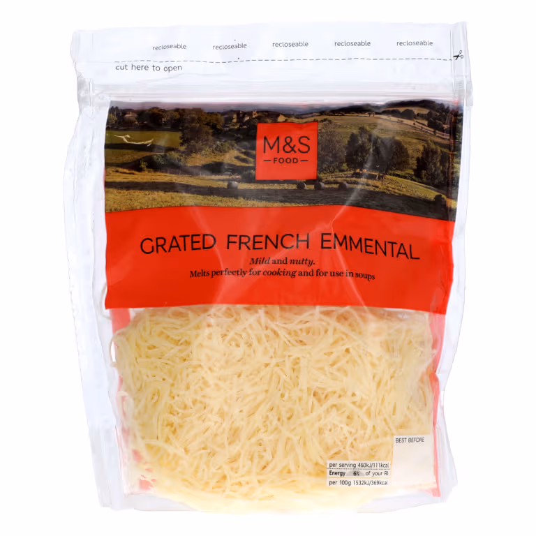 M&S Grated French Emmental