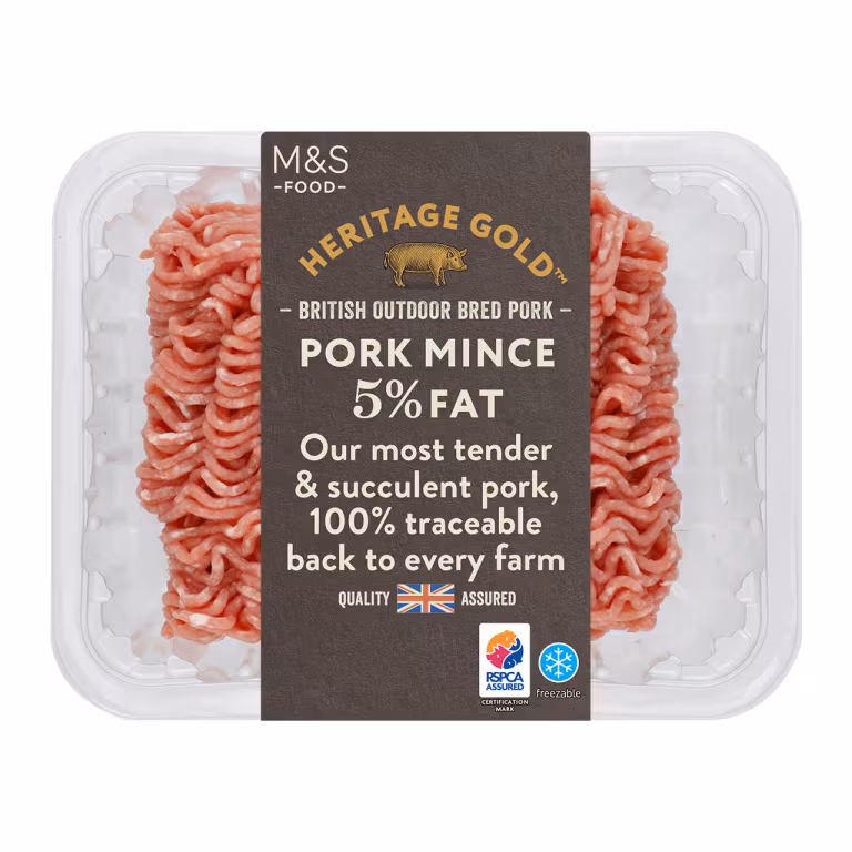 M&S British Outdoor Bred Pork Mince 5% Fat