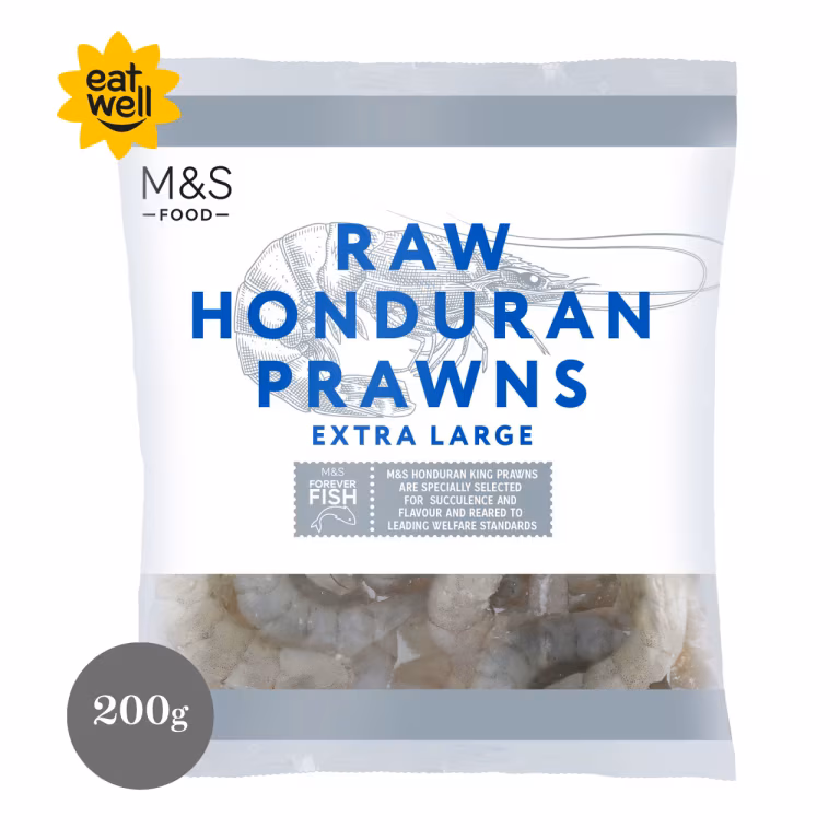 M&S Raw Honduran Prawns