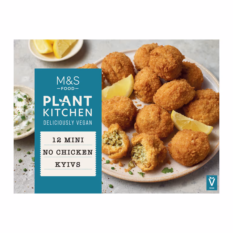 M&S Plant Kitchen Mini No Chicken Kyivs