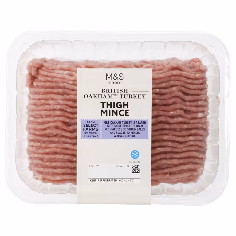 M&S British Oakham Turkey Thigh Mince