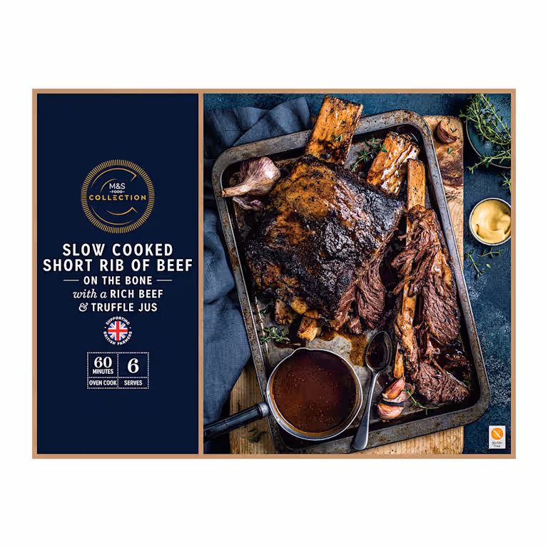 M&S Collection British Slow Cooked "The General" Short Rib of Beef