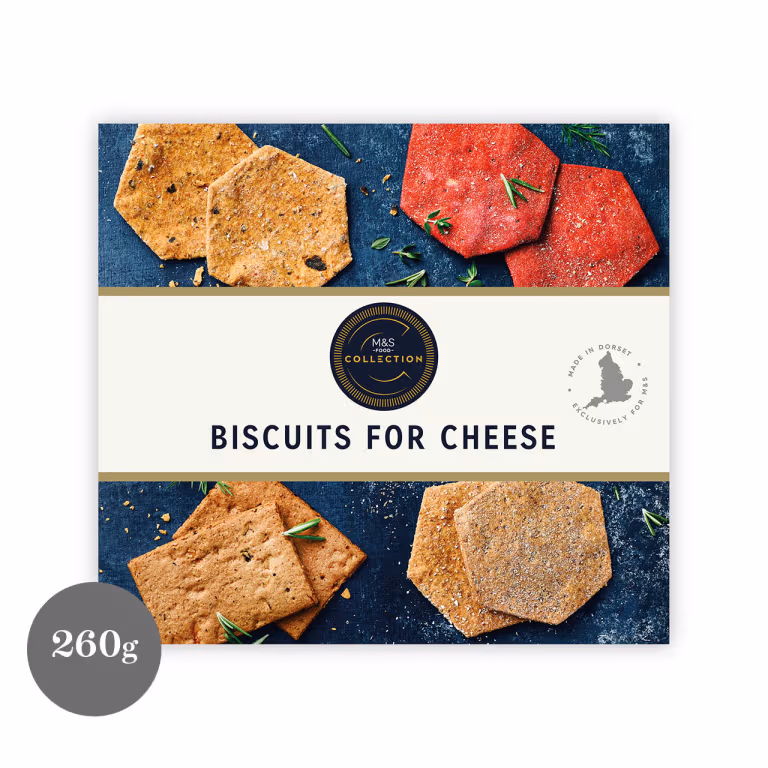 M&S Biscuits For Cheese