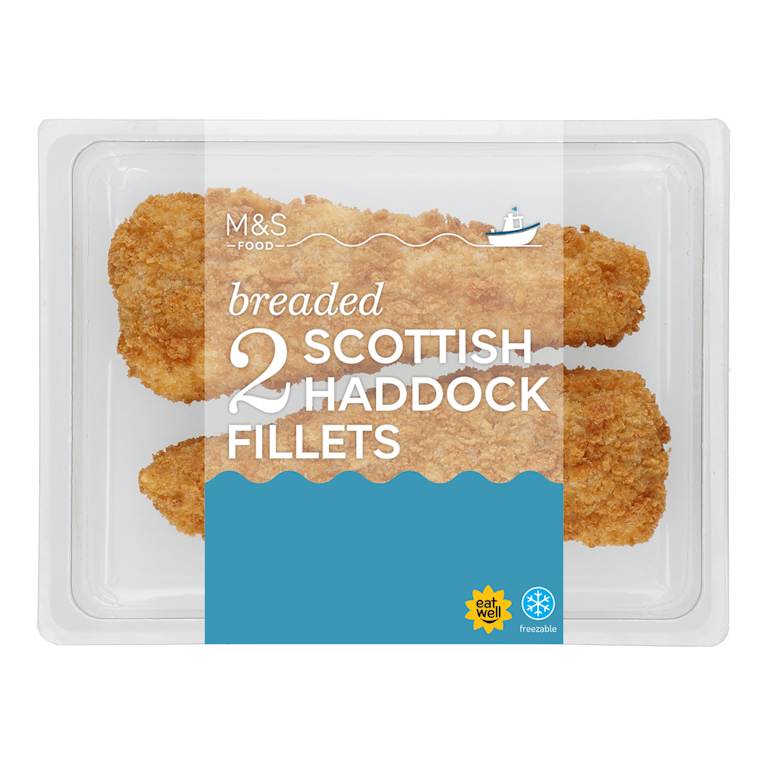 M&S Breaded Haddock Fillets