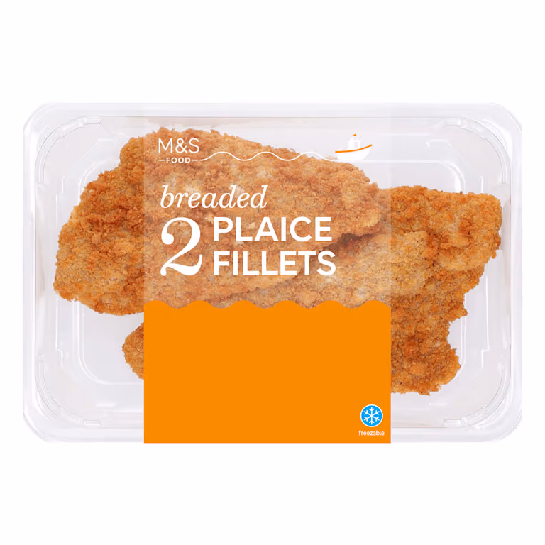 M&S Breaded Plaice Fillets