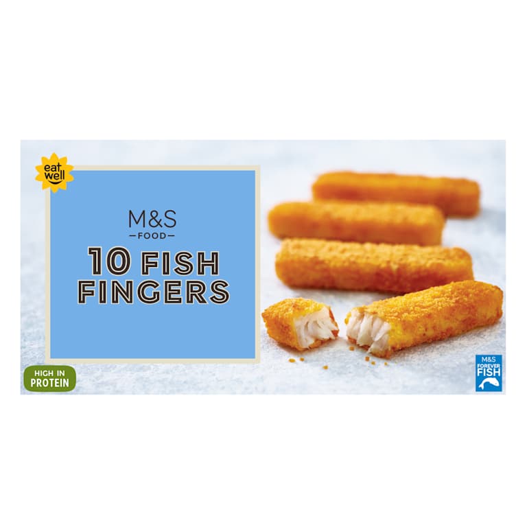 M&S 10 Fish Fingers